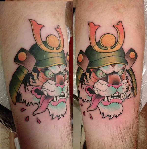 Samurai tattoo design, idea 56