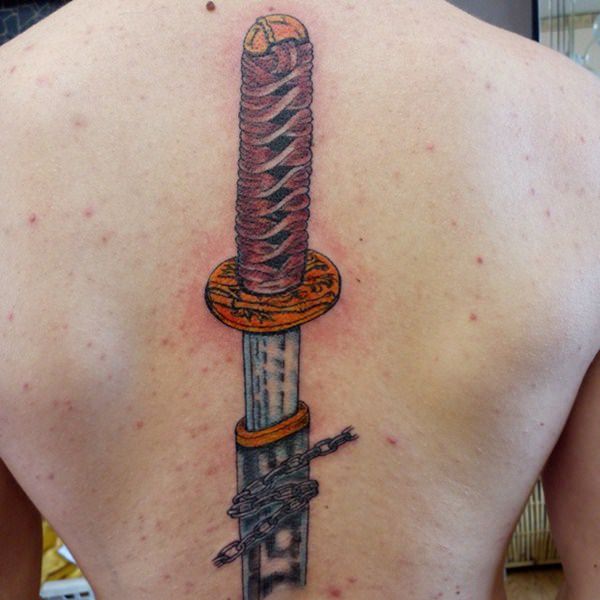 Samurai tattoo design, idea 44