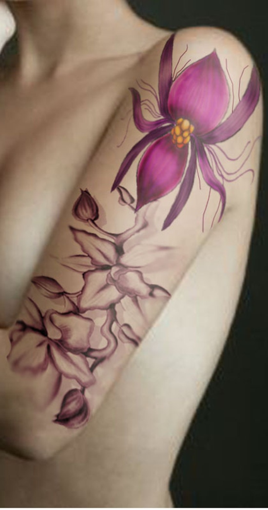 Hawaiian tattoo design, idea 8