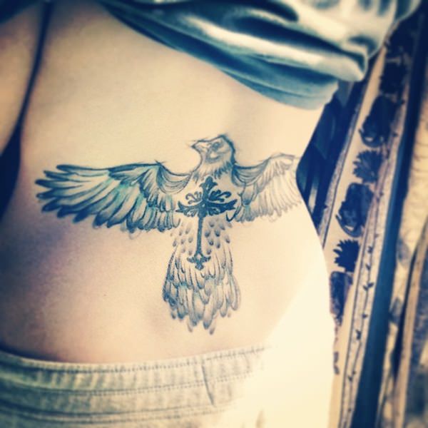 Raven tattoo design, idea 20