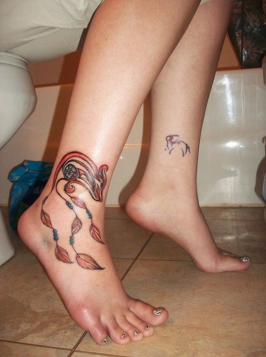 Foot tattoos design, idea 32