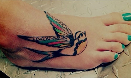 Foot tattoos design, idea 31