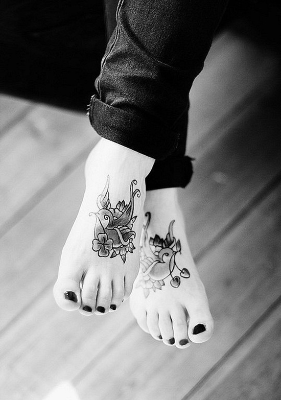 Foot tattoos design, idea 43