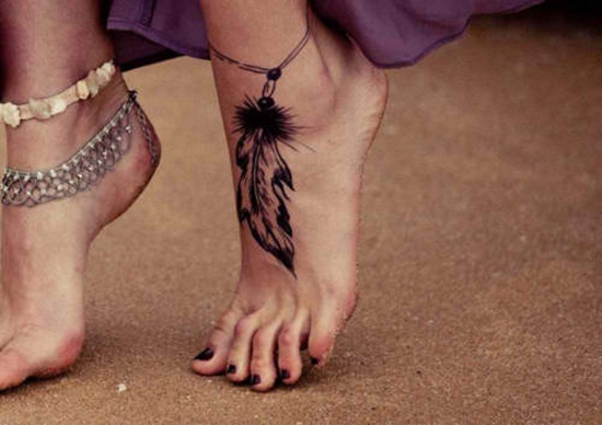 Foot tattoos design, idea 30