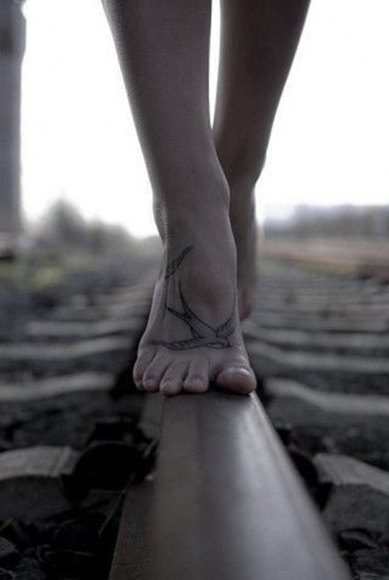 Foot tattoos design, idea 11