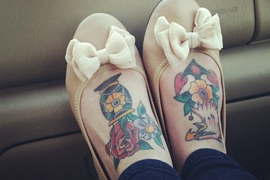 Foot tattoos design, idea 8