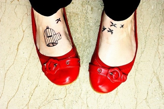 Foot tattoos design, idea 39