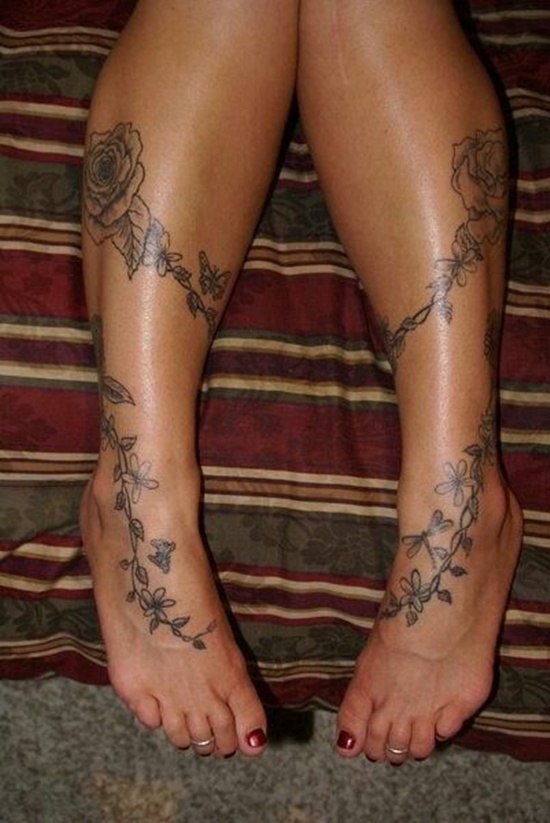 Vine tattoos design, idea 20