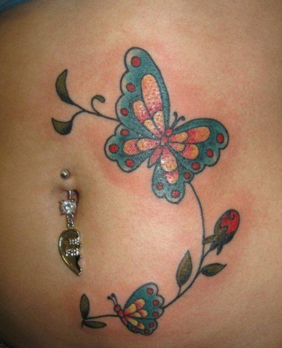 Vine tattoos design, idea 4