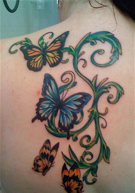 Vine tattoos design, idea 25