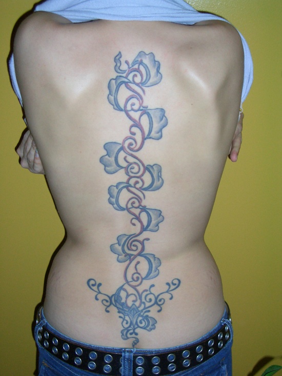 Vine tattoos design, idea 26
