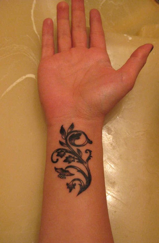 Vine tattoos design, idea 7