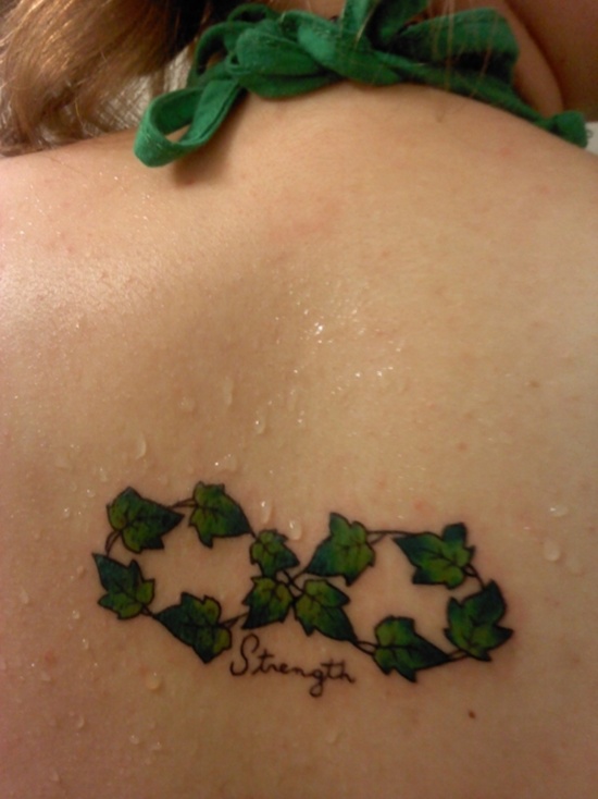 Vine tattoos design, idea 2