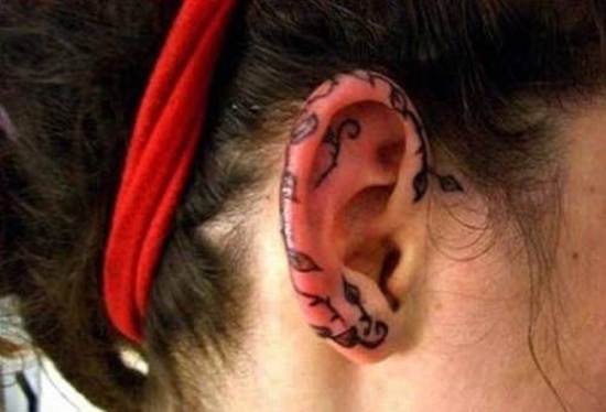 Vine tattoos design, idea 10