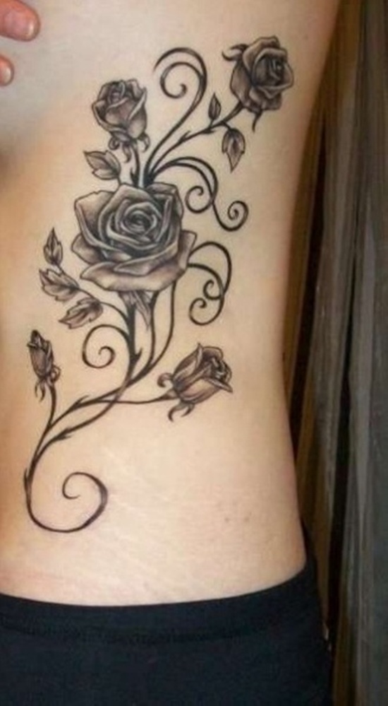 Vine tattoos design, idea 5
