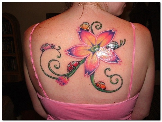 Vine tattoos design, idea 13