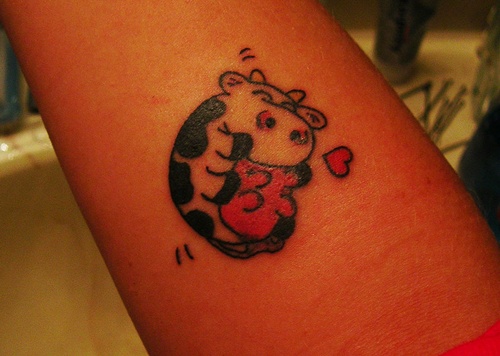 cow tattoo (13)