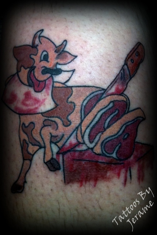 cow tattoo (17)