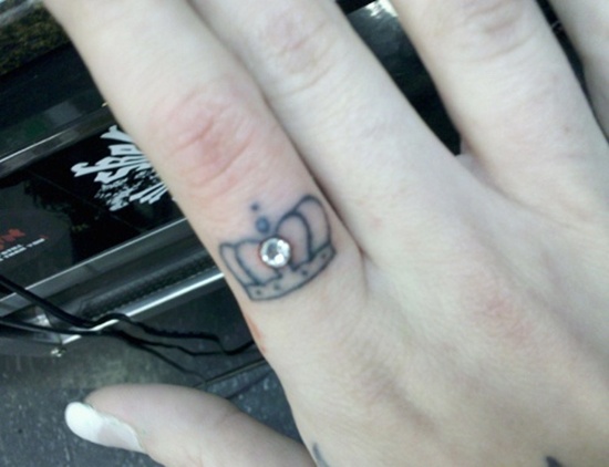 Crown tattoos design, idea 20