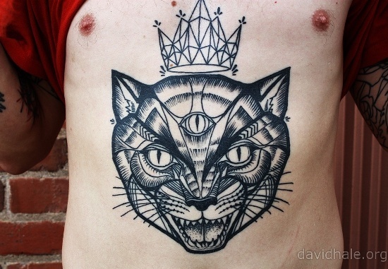 Crown tattoos design, idea 24