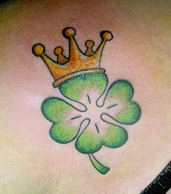 Crown tattoos design, idea 4