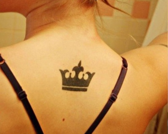 Crown tattoos design, idea 3
