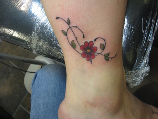 Daisy tattoos design, idea 17