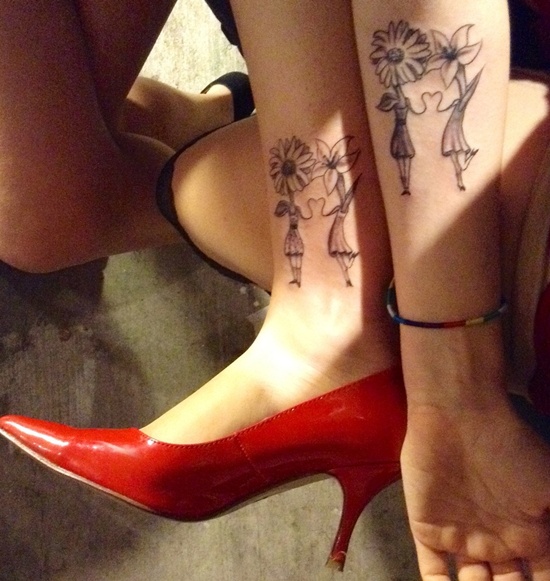 Daisy tattoos design, idea 29