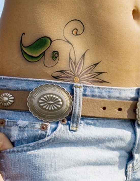 Daisy tattoos design, idea 12