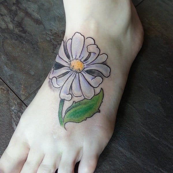Daisy tattoos design, idea 45