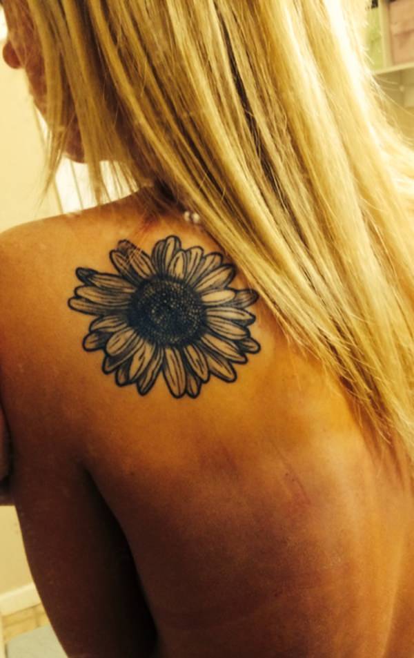 Daisy tattoos design, idea 57