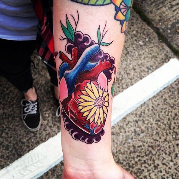 Daisy tattoos design, idea 38