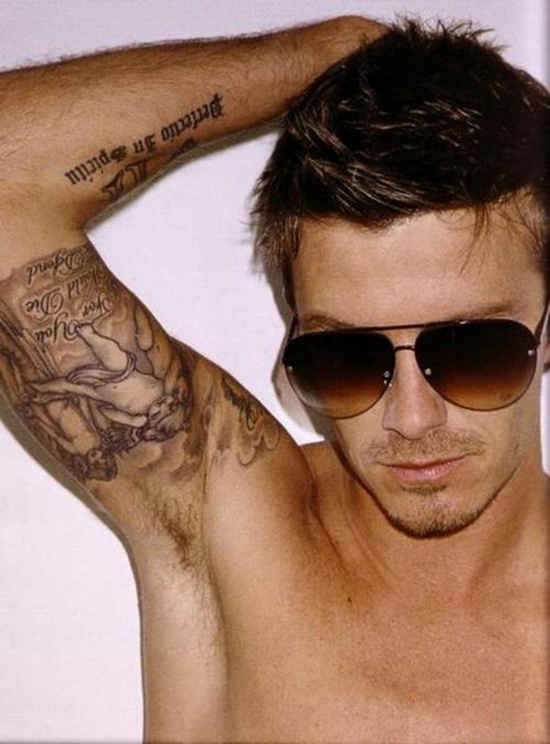 David beckham tattoos design, idea 13