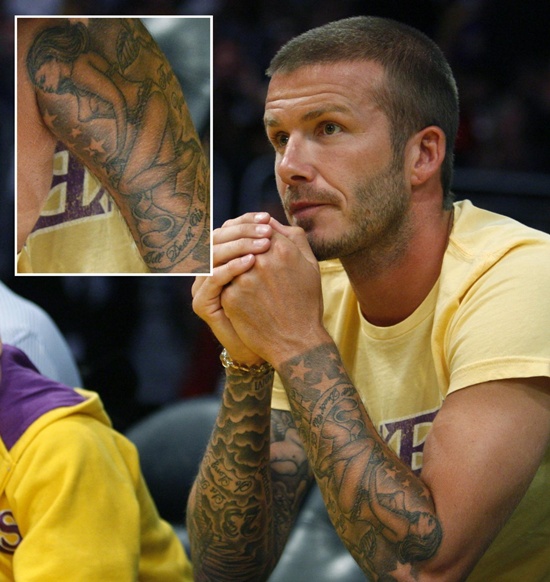 David beckham tattoos design, idea 16