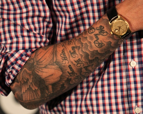David beckham tattoos design, idea 17