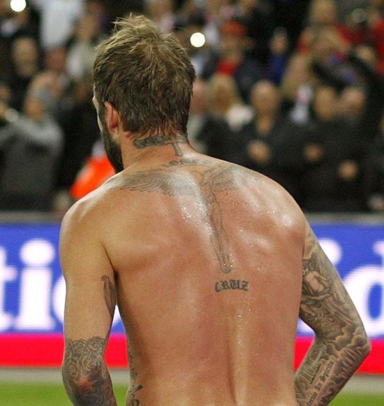 David beckham tattoos design, idea 19