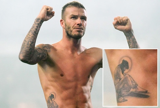 David beckham tattoos design, idea 5