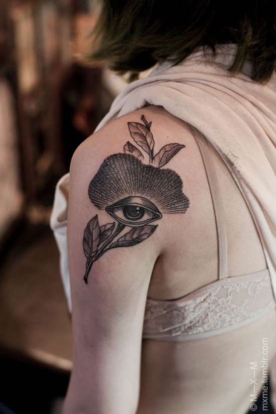 Eye tattoo design, idea 21
