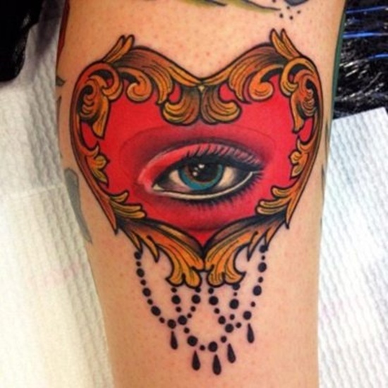 Eye tattoo design, idea 25