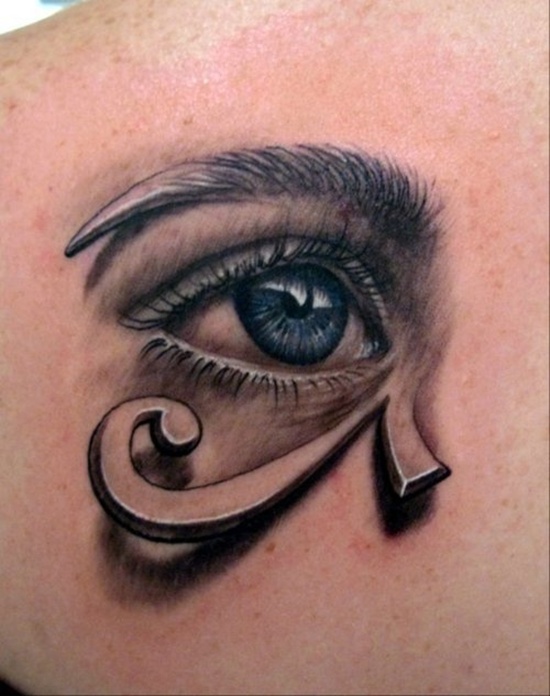Eye tattoo design, idea 4