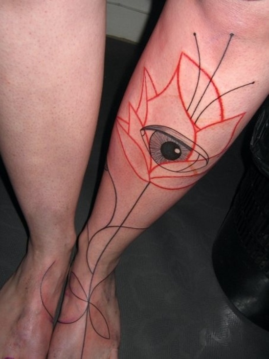 Eye tattoo design, idea 29