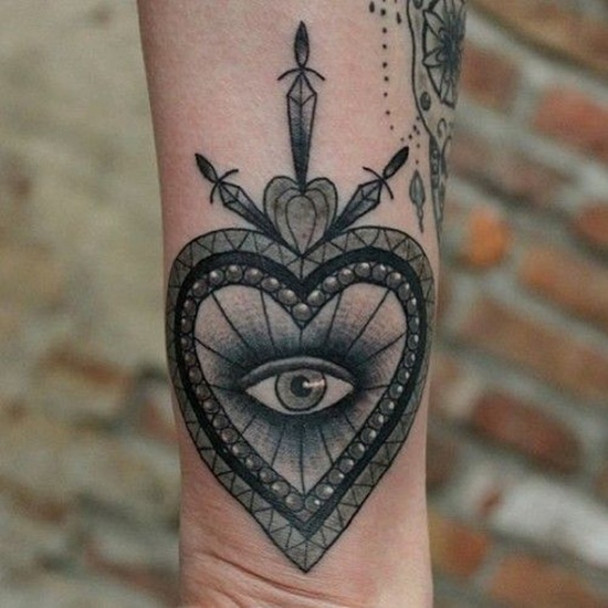 Eye tattoo design, idea 31