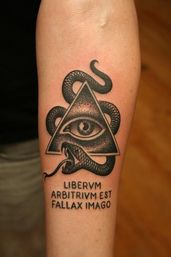 Eye tattoo design, idea 33