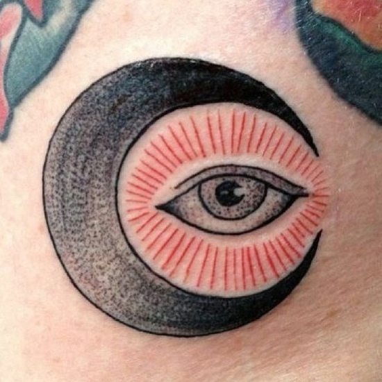 Eye tattoo design, idea 35