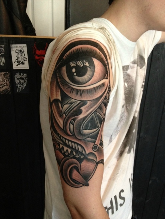 Eye tattoo design, idea 37