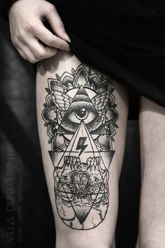 Eye tattoo design, idea 38