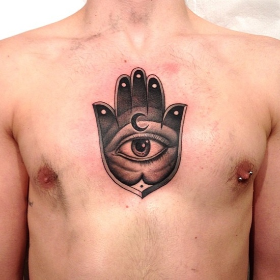 Eye tattoo design, idea 11