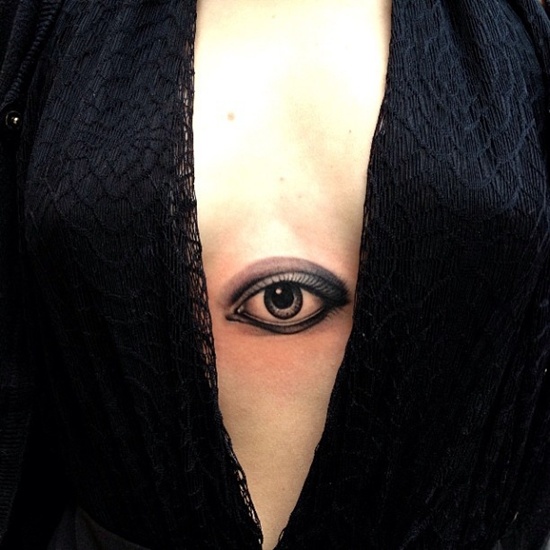 Eye tattoo design, idea 12