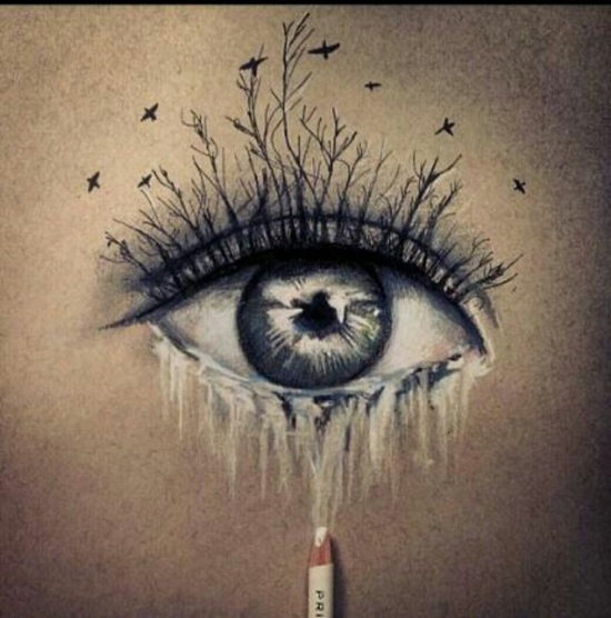 Eye tattoo design, idea 5