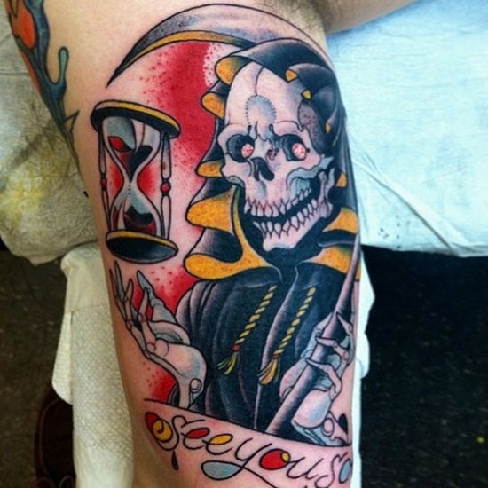 Grim reaper tattoos design, idea 8